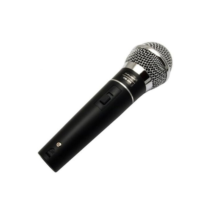 Микрофон DM-848A, Динамичен, Кабел 4m, Черен