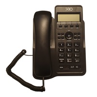 telefon cu fir  de birou  afisaj lcd  caller id ceas  functie hold negru imagen 30_0_
0