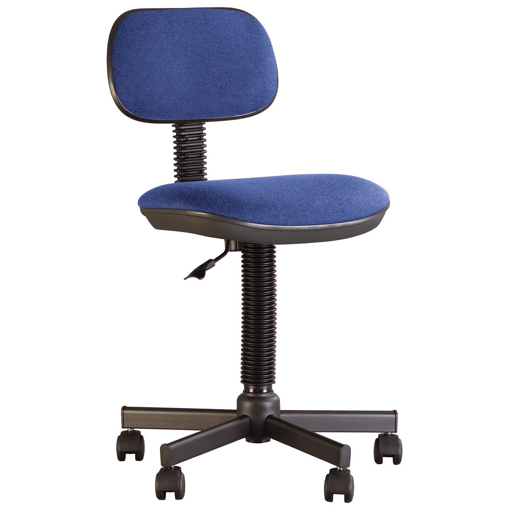 Scaun copii LOGICA MS, Albastru/Negru stofa cagliari