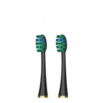 Capete de rezerva Seysso Gold Whitening, 2 buc, negru Capete de rezerva Seysso Gold Whitening, 2 buc, negru