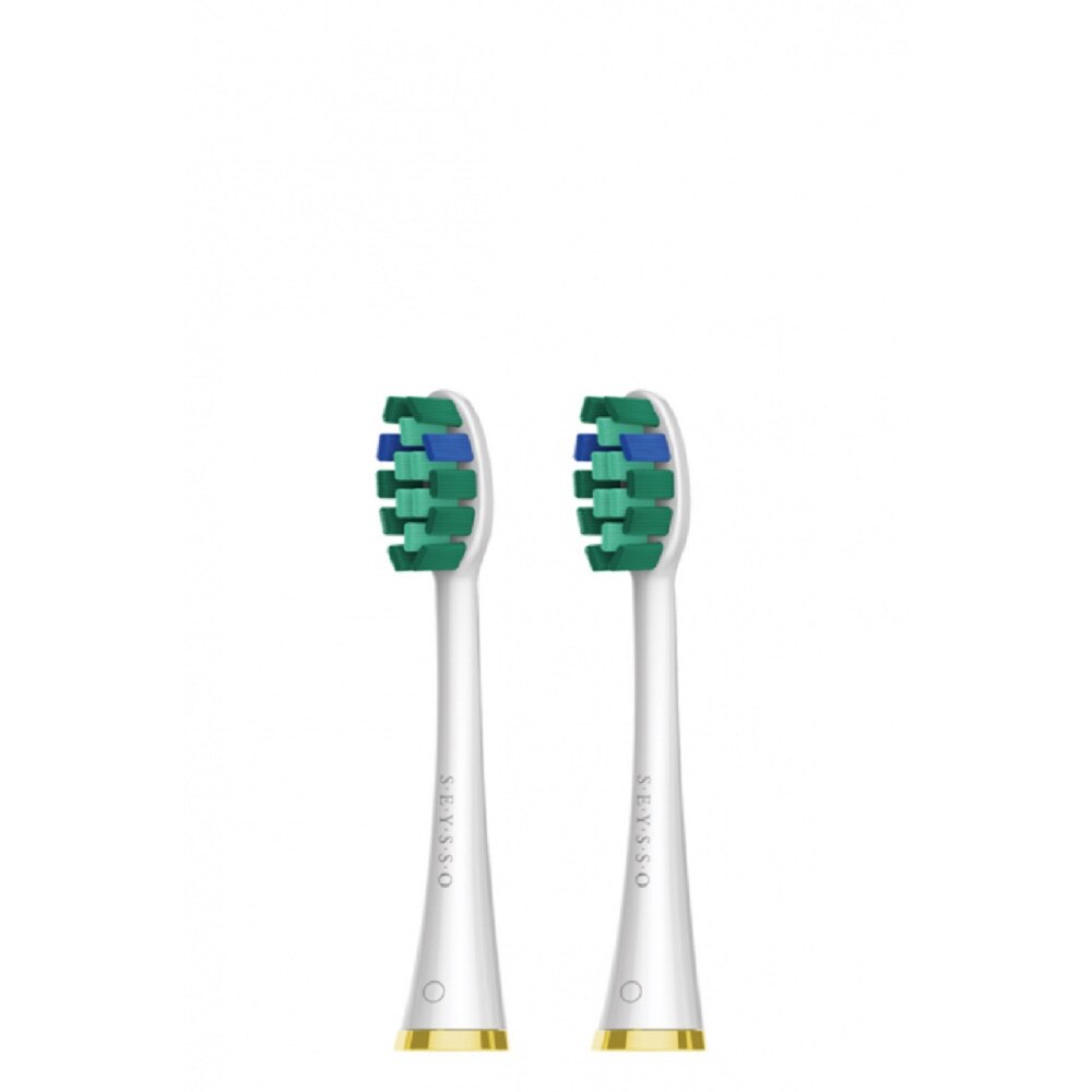 Capete de rezerva Seysso Gold Whitening, 2 buc, alb