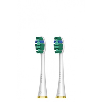 Capete de rezerva Seysso Gold Whitening, 2 buc, alb Capete de rezerva Seysso Gold Whitening, 2 buc, alb