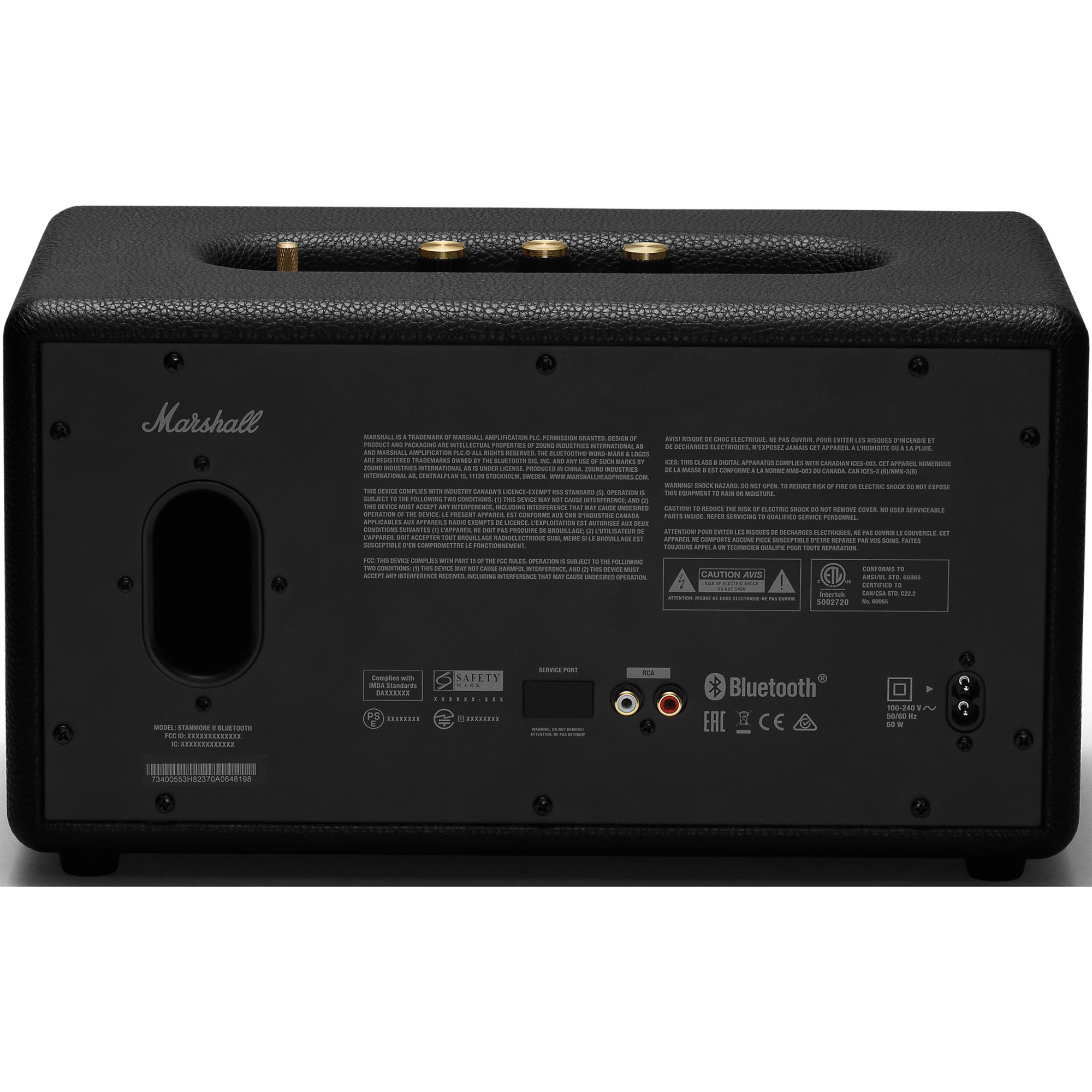 Boxa Bluetooth Marshall Stanmore II, negru - eMAG.ro
