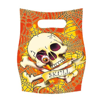 Pungute pentru cadouri la petrecerile de Halloween, Set 6 buc Pungute pentru cadouri la petrecerile de Halloween, Set 6 buc