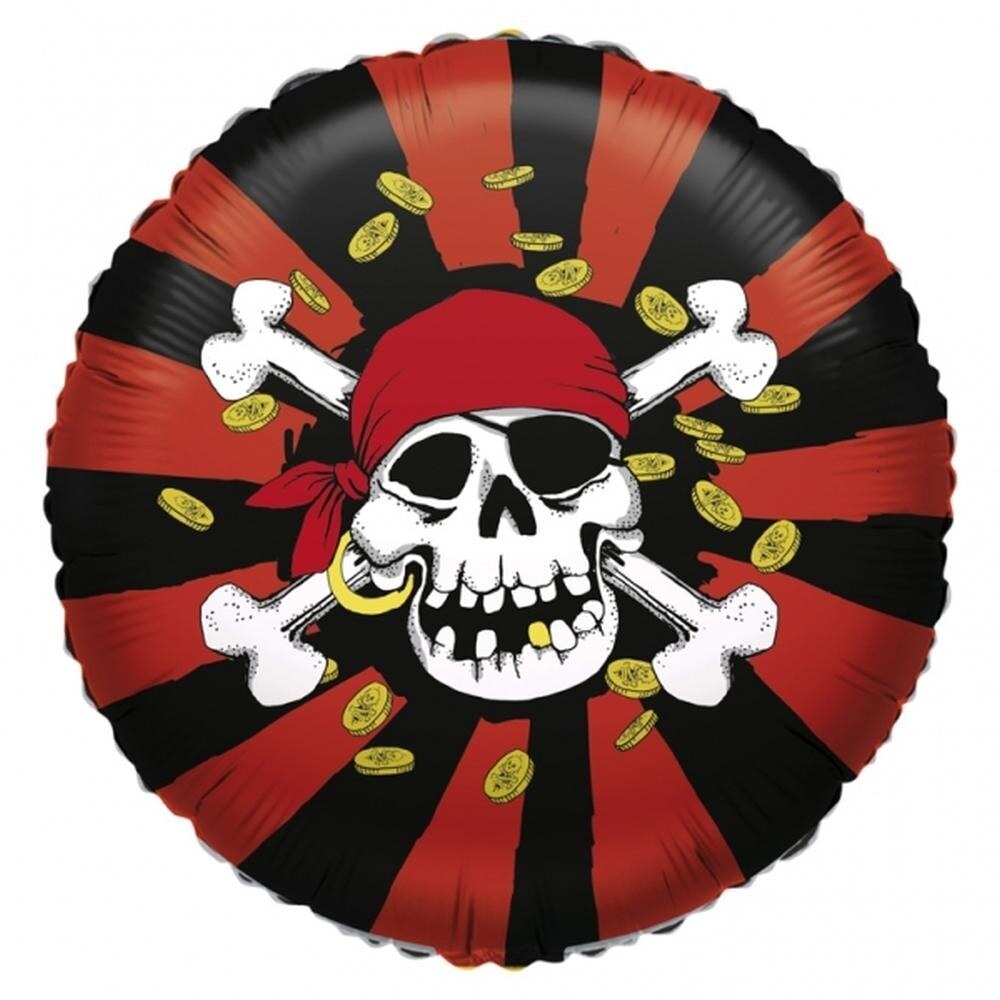 Balon Folie 45 cm Jolly Roger Pirat