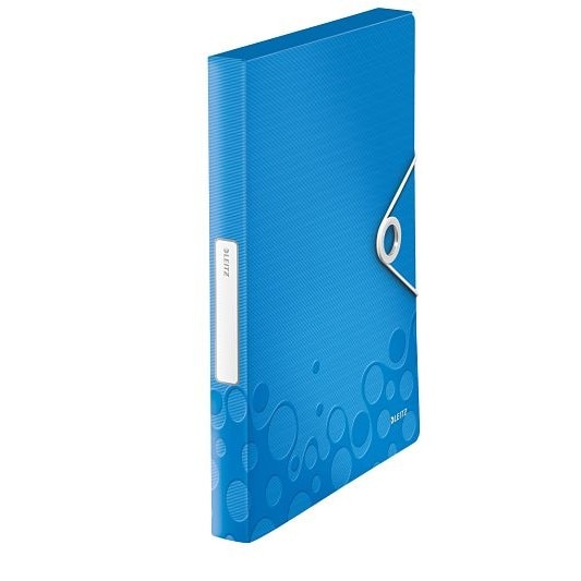 Mapa Jumbo Leitz Wow, PP, 30mm, albastru metalizat