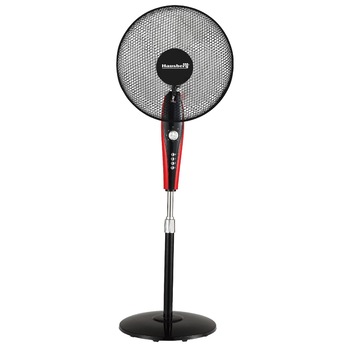 Ventilator cu picior Hausberg , 3 trepte de viteza , Putere 55 W , Unghi de Inclinare reglabil , Oscilatie Automata , Inaltime ajustabila , Diametru 16 inch , Negru Ventilator cu picior Hausberg , 3 trepte de viteza , Putere 55 W , Unghi de Inclinare reglabil , Oscilatie Automata , Inaltime ajustabila , Diametru 16 inch , Negru
