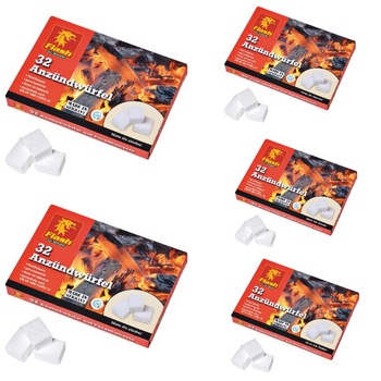 Pachet 5 x Pastile aprins focul albe, 32buc/cutie Pachet 5 x Pastile aprins focul albe, 32buc/cutie