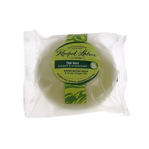 Sapun rotund 100% vegetal ceai verde Rampal Latour, 100 g