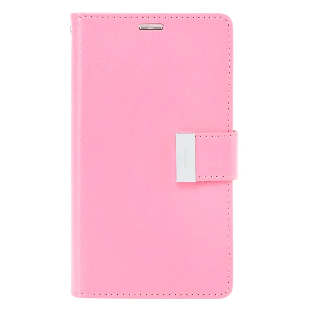 Husa de protectie Goospery Rich Diary Samsung S6 Pink