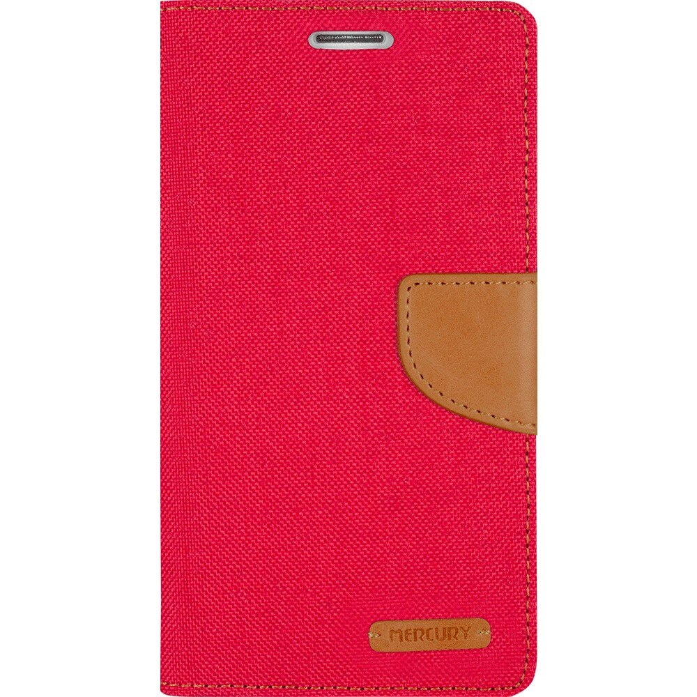 Husa de protectie Goospery Canvas Diary iPhone 6/6S Red Camel