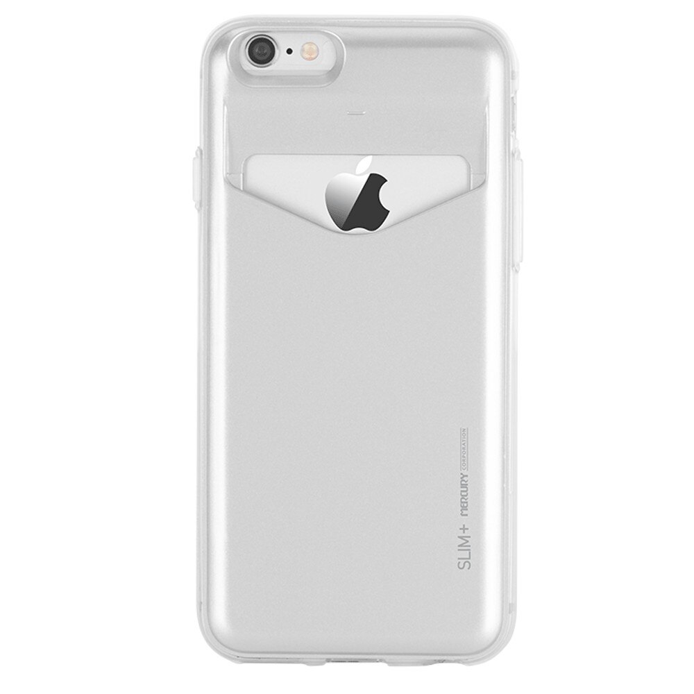 Husa de protectie Goospery Slim Plus iPhone 6/6S plus silver