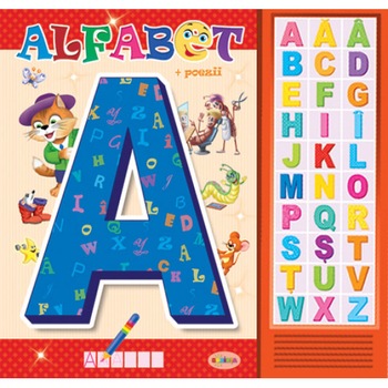 Carte cu sunete - Alfabet (+poezii) Carte cu sunete - Alfabet (+poezii)