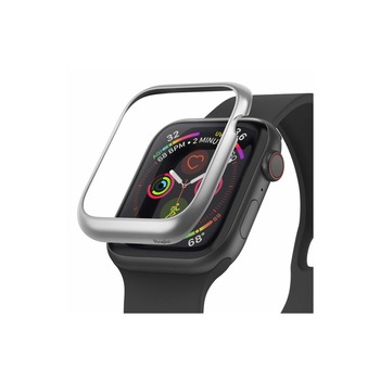 Rama ornamentala otel inoxidabil Ringke Apple Watch 4 38mm Argintiu mat Rama ornamentala otel inoxidabil Ringke Apple Watch 4 38mm Argintiu mat