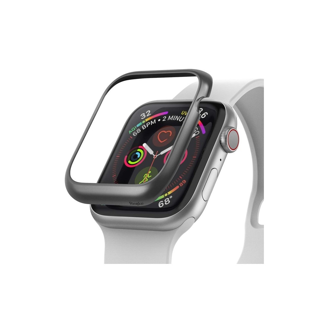 Rama ornamentala otel inoxidabil Ringke Apple Watch 4 40mm Gri mat