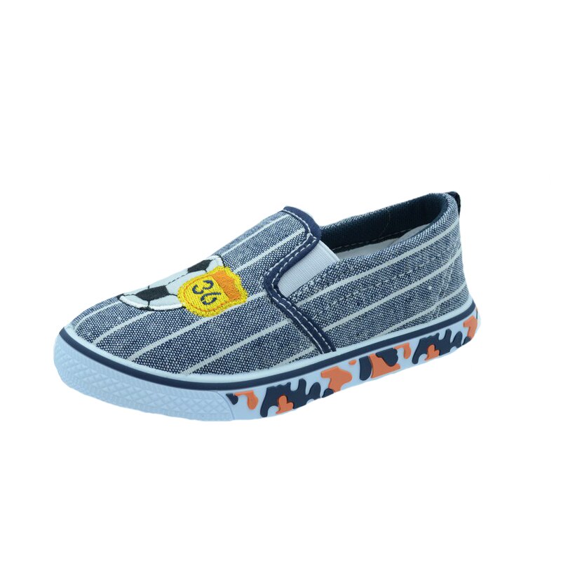 Tenisi din panza pentru baieti American Club TEN14/19, Multicolor