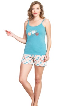 Pijama dama Vienetta , model All you need is Love Pijama dama Vienetta , model All you need is Love