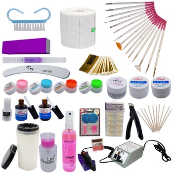 Kit gel UV cu freza electrica profesionala Sina Kit gel UV cu freza electrica profesionala Sina