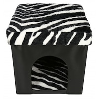 taburet pliabil cu spatiu de depozitare cu capac reversibil si scorbura pentru animalute 38x38x38 cm tb77 grunberg negru imagen 48_0_
0