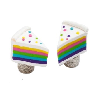Set 2 x accesorii roata bicicleta, Bike Belle, Plastic, Alb/Multicolor Set 2 x accesorii roata bicicleta, Bike Belle, Plastic, Alb/Multicolor