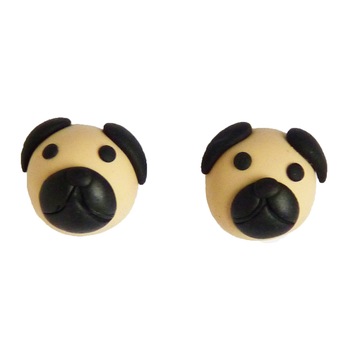 Set 2 capace ventil Bike Belle, model pug, Maro Set 2 capace ventil Bike Belle, model pug, Maro