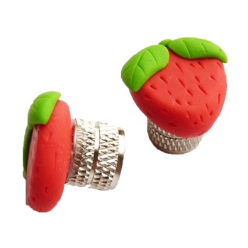 Set 2 x accesorii roata bicicleta, Bike Belle, Plastic, Rosu Set 2 x accesorii roata bicicleta, Bike Belle, Plastic, Rosu