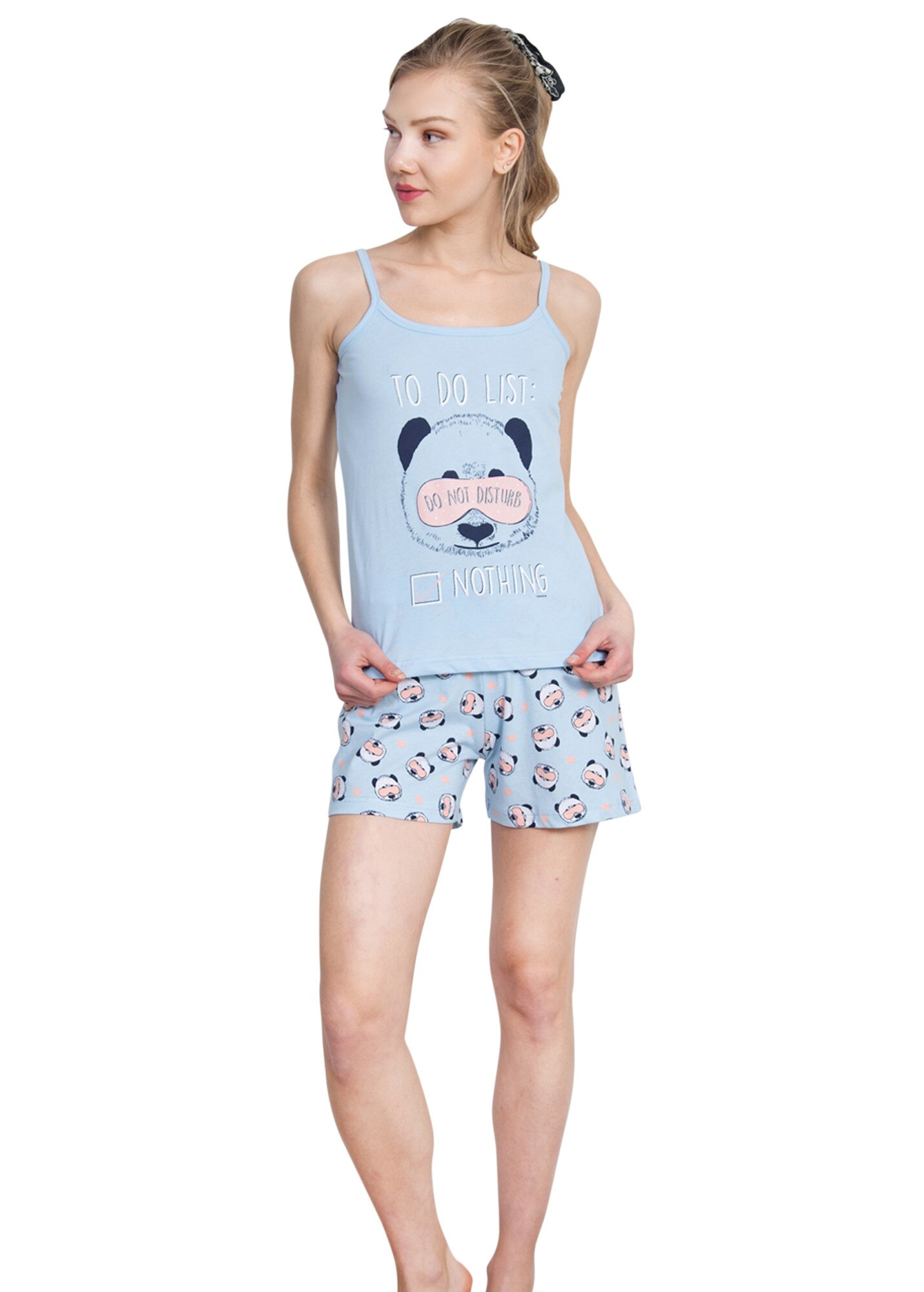 Pijama dama Vienetta , model Do Not Disturb , XL INTL