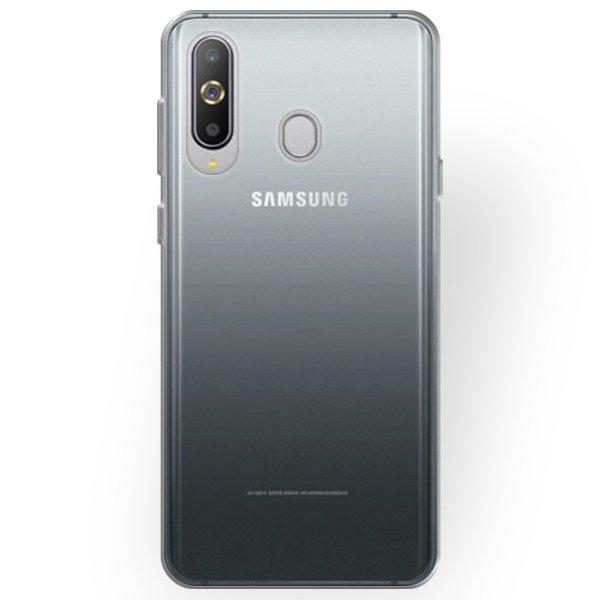 Husa silicon Samsung Galaxy A60 , Transparenta + Folie sticla securizata Samsung Galaxy A60 , Antisoc, TPU, Viceversa