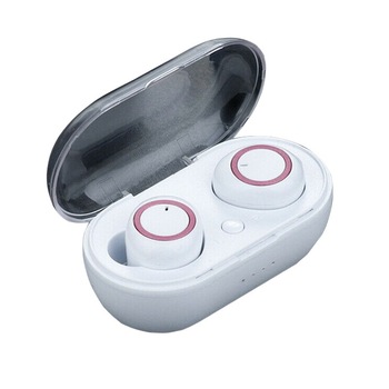 Casti Bluetooth Wireless Techstar® TWS Earbud cu Tehnologie BT 5.0 Alb Casti Bluetooth Wireless Techstar® TWS Earbud cu Tehnologie BT 5.0 Alb