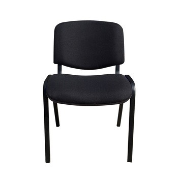 Scaun vizitator GOA BLACK, Negru stofa cagliari Scaun vizitator GOA BLACK, Negru stofa cagliari