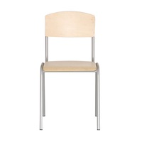 Scaun elev SCHOOL PLUS Alu, Mesteacan