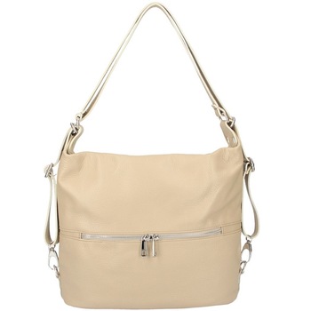 Geanta Lenza din piele naturala pentru femei, Grej Geanta Lenza din piele naturala pentru femei, Grej