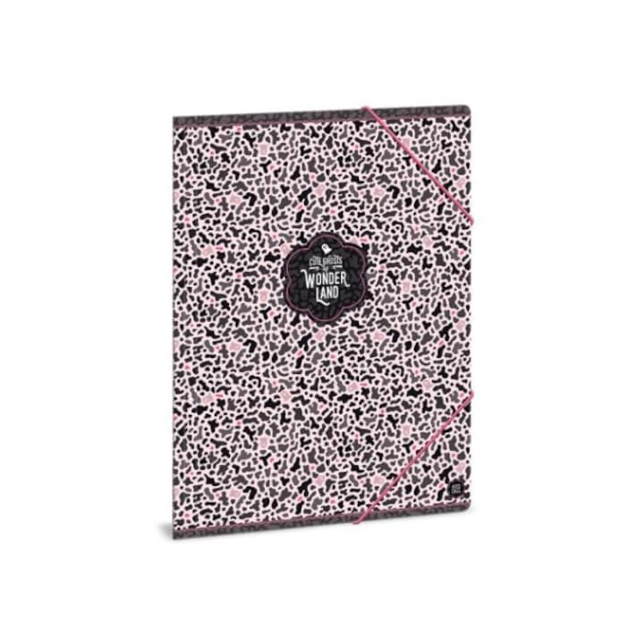 Ars Una 219436 Wonderland Ghost Pink gumis mappa A4