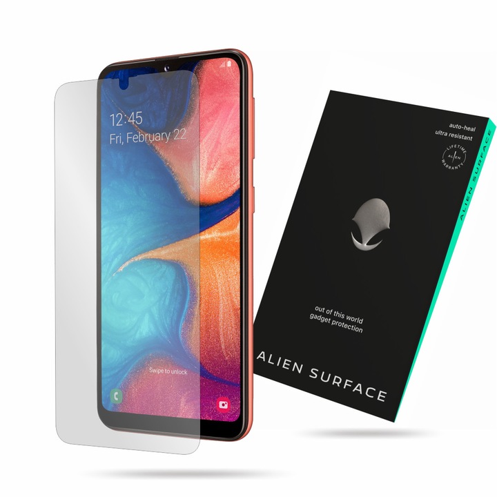 Alien Surface, Samsung Galaxy A20e, képernyővédő fólia