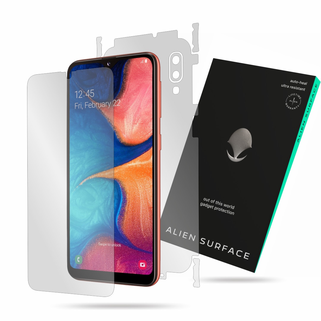 Folie Alien Surface, Samsung Galaxy A20e, protectie ecran, spate, laterale