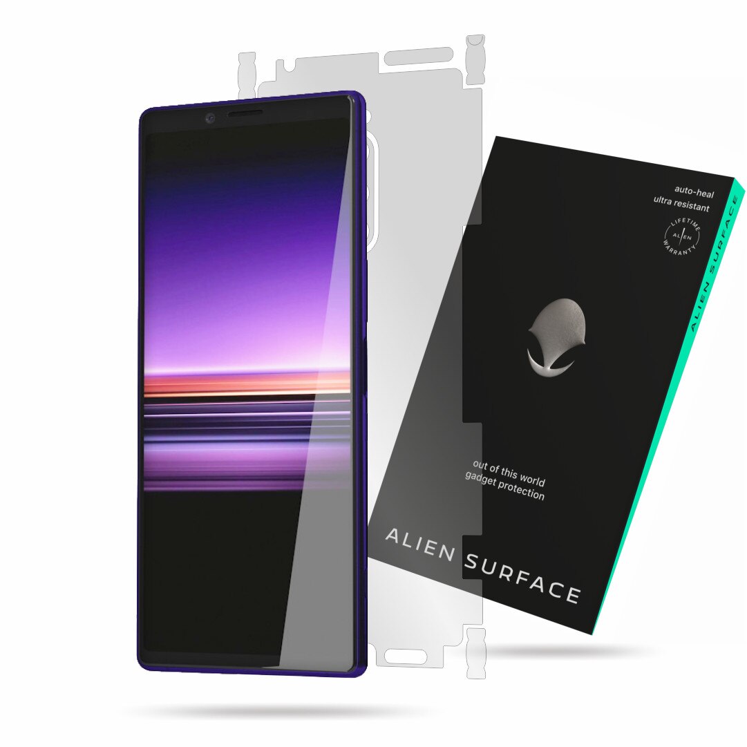Folie Alien Surface, Sony Xperia 1, protectie spate, laterale