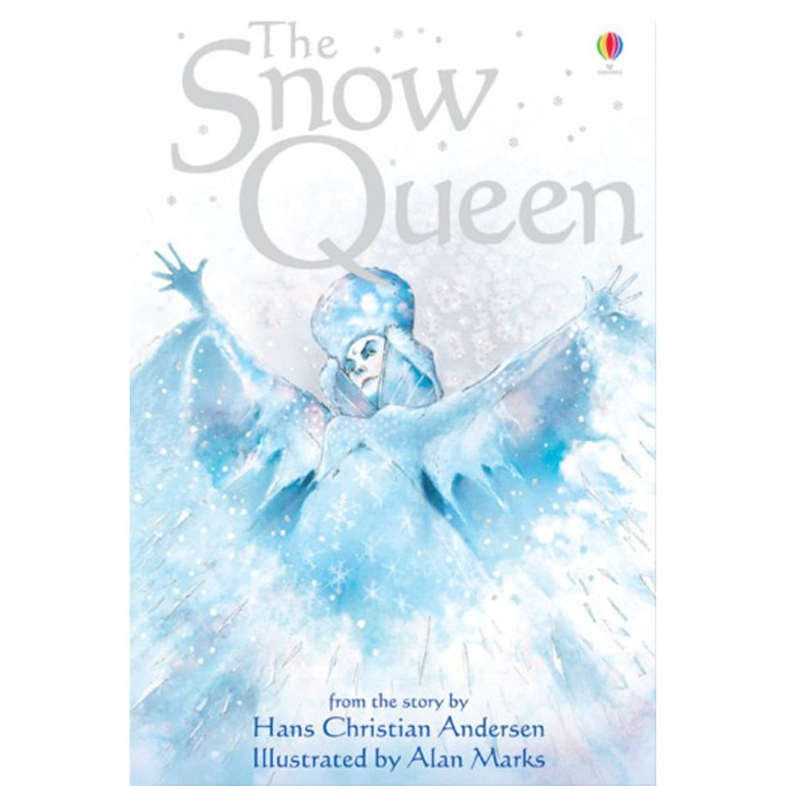 Carte de citit "The Snow Queen", cu coperta tare si CD, 6 ani+, Usborne