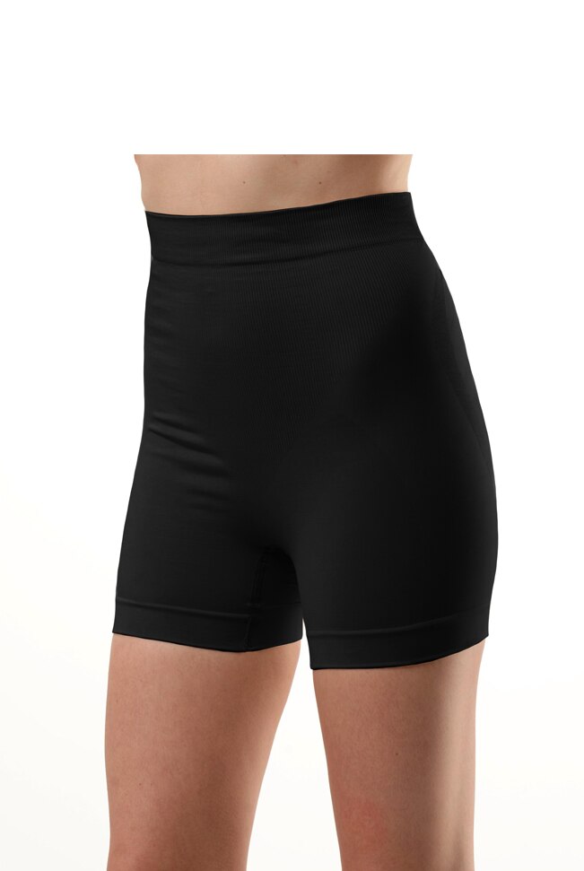 Corset pantalon scurt modelator 9025,Charme,Negru, Negru