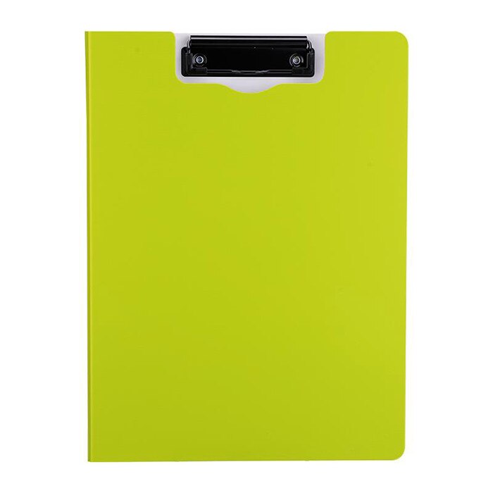 Clipboard dublu A4, Deli F750 02, verde neon