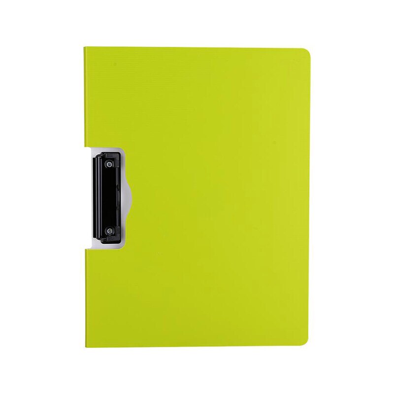 Clipboard dublu landscape A4, Deli F751 02, verde neon