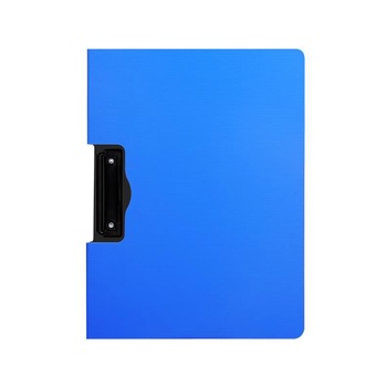 Clipboard dublu landscape A4, foam Deli F753 02, albastru Clipboard dublu landscape A4, foam Deli F753 02, albastru