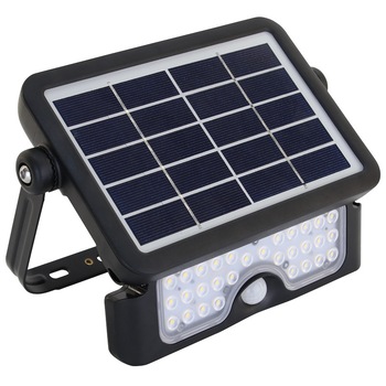 Proiector LED cu panou fotovoltaic si detector de miscare LSFL5W Proiector LED cu panou fotovoltaic si detector de miscare LSFL5W