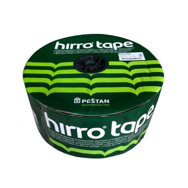 Banda pentru irigatii Hirro Tape Labyrinth, rola 1000 ml, 6 mil [150mic], picurare din 20 in 20 cm