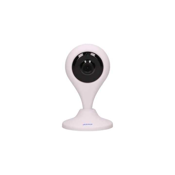 Camera wireless IP ORNO OR-MT-GV-1808, interior, HD, 5V, IP20, iluminare noaptea, mini, alb