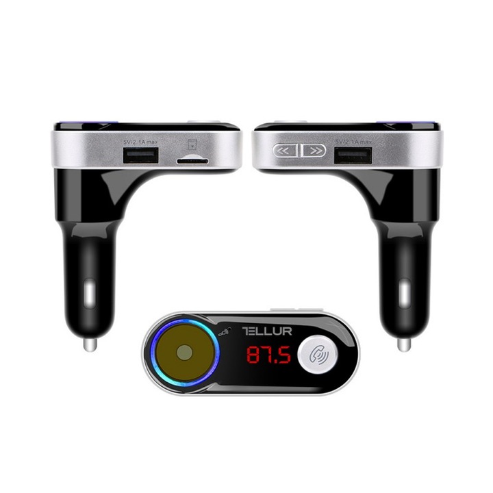 Безжичен FM Bluetooth Transmitter B2, USB-2