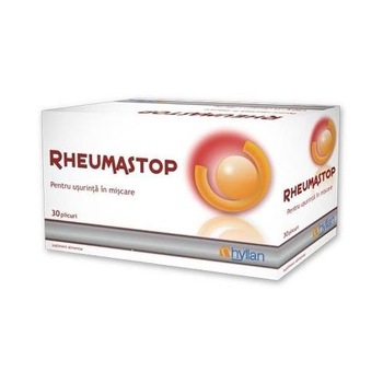 Supliment nutritiv Rheumastop, pentru articulatii flexibile, fara dureri, 30 de plicuri, Hyllan Pharma Supliment nutritiv Rheumastop, pentru articulatii flexibile, fara dureri, 30 de plicuri, Hyllan Pharma