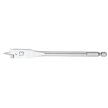 Burghiu plat pentru gaurit lemn, 13 x 152 mm, Graphite 57H219 Burghiu plat pentru gaurit lemn, 13 x 152 mm, Graphite 57H219
