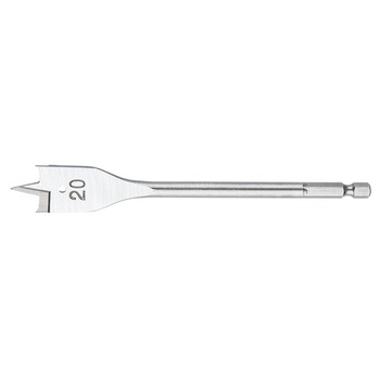 Burghiu plat pentru gaurit lemn, 20 x 152 mm, Graphite 57H226 Burghiu plat pentru gaurit lemn, 20 x 152 mm, Graphite 57H226