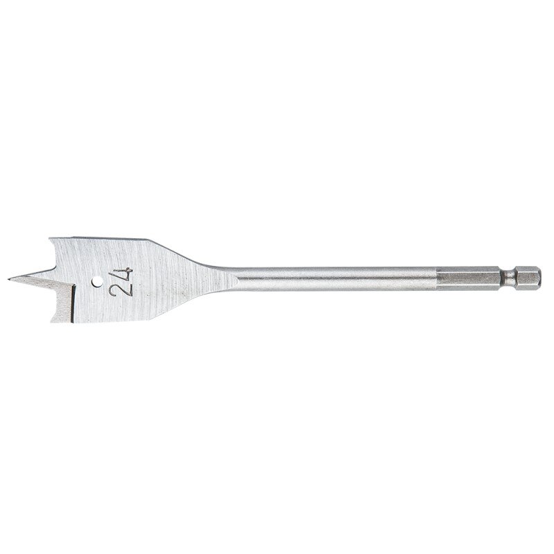 Burghiu plat pentru gaurit lemn, 24 x 152 mm, Graphite 57H230