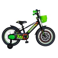 bicicleta baieti carpat rider c1607c roata 16quot v-brake cosulet roti ajutatoare 4-6 ani negruverde imagen 9_0_
0